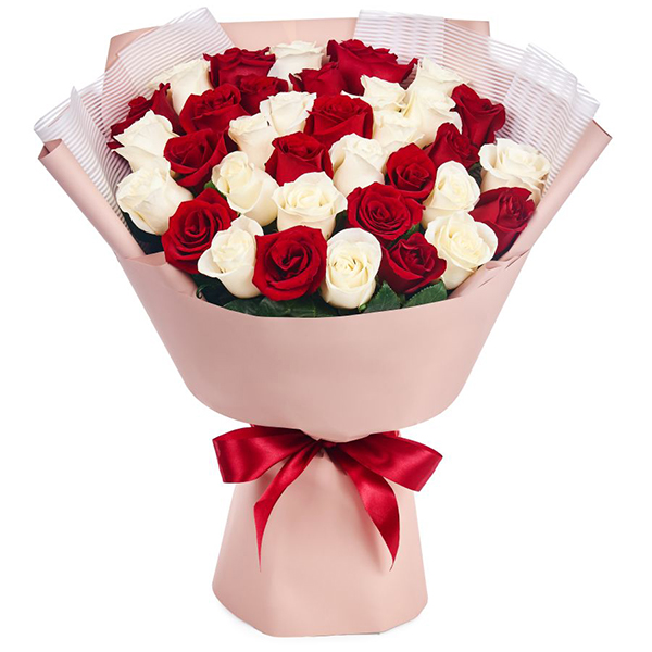  Bouquet of 37 roses