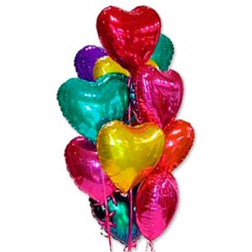 Cloud of balloons