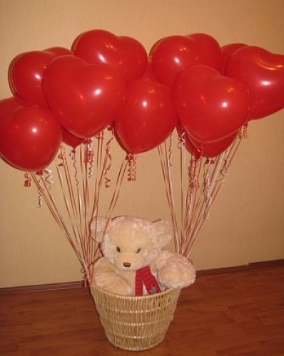 Bear in the basket